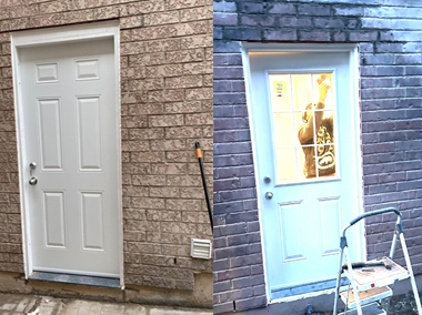 ABOVE GRADE ENTRANCE